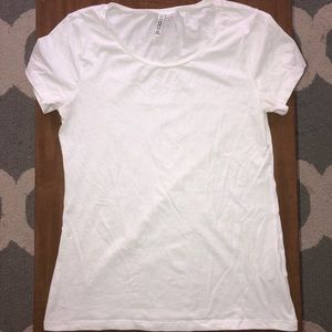 h&m plain white t shirt